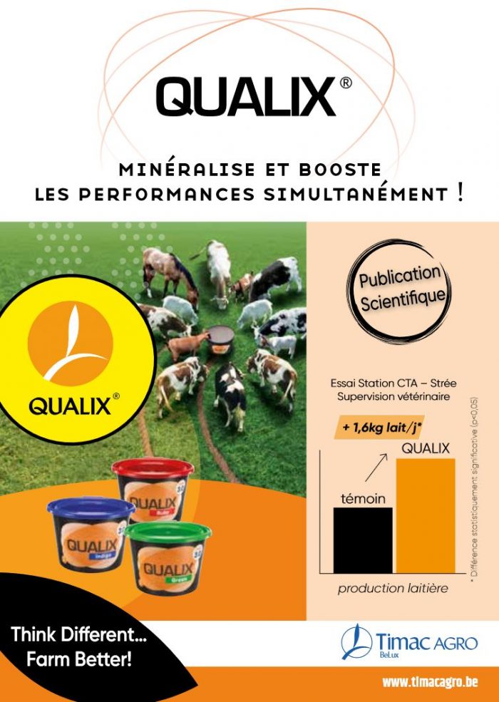 Qualix - Minéralise et booste les performances simultanément