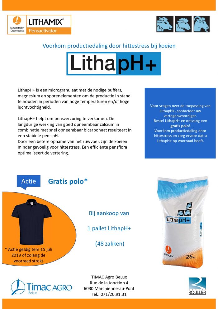 LithapH+ is een microgranulaat met de nodige buffers, magnesium en sporenelementen